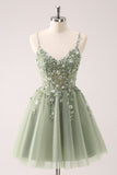 Cute A Line Blush Sequined Corset Homecoming Dress