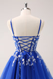 Cute A Line Blush Sequined Corset Homecoming Dress